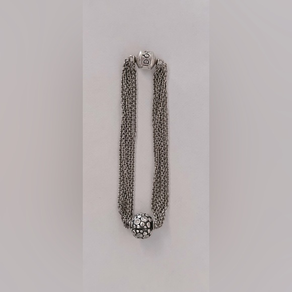 Retired Pandora Bracelet & Clip - Picture 2 of 3